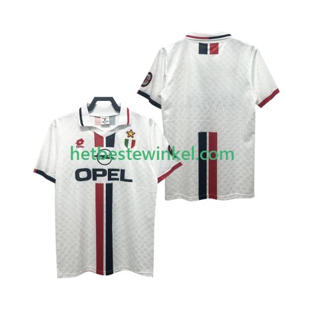 AC Milan Voetbalshirts Retro Uit 1996 1997